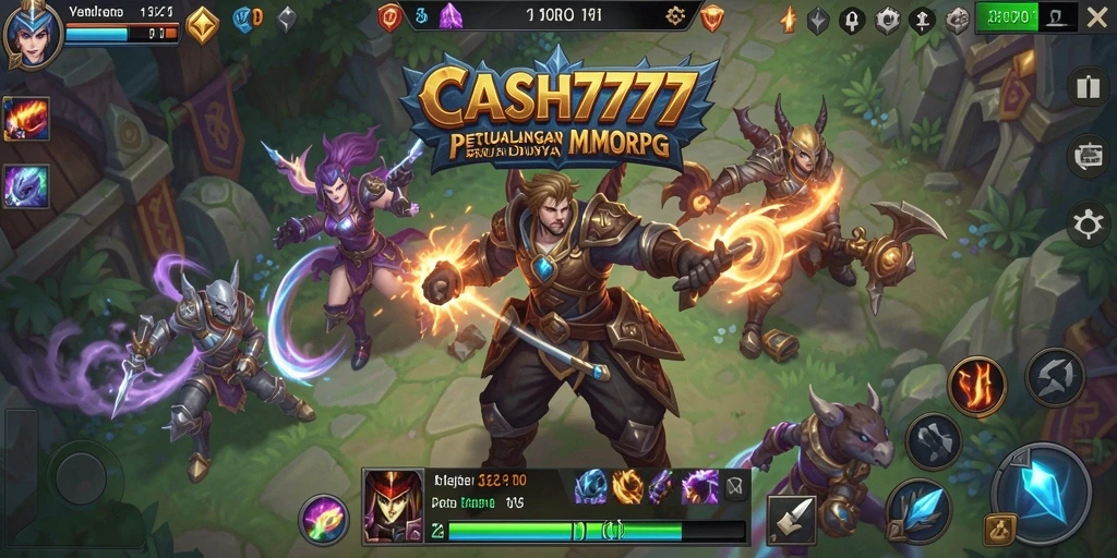 Gameplay menarik dalam dunia MMORPG CASH777.