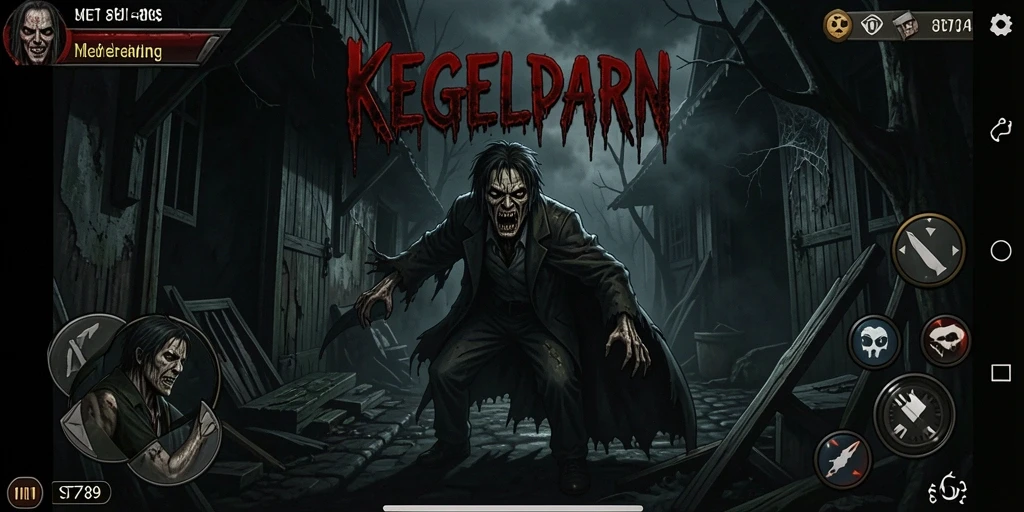 Screenshot ST789 menampilkan suasana mencekam dari gameplay Horror yang menegangkan.