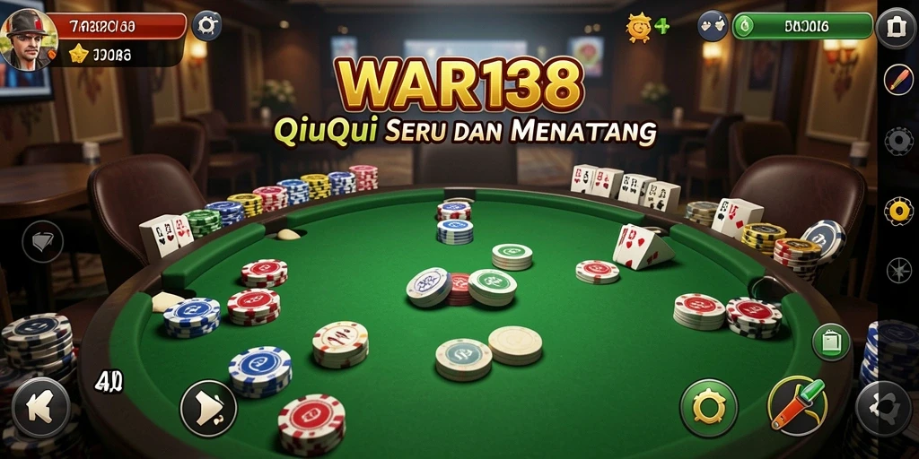 Tangkapan layar WAR138 menampilkan suasana permainan QiuQiu yang mengasyikkan.